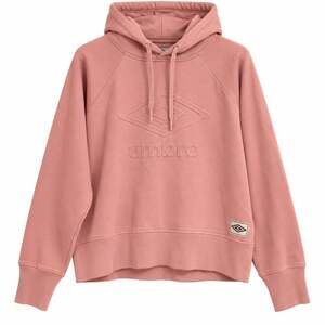Umbro Pink Hoodie XL Tonal Embossed Logo Pullover Y2K Streetwear